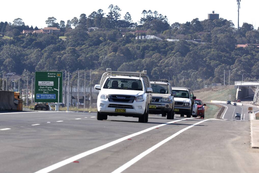 Ramps: Dapto residents need better access to the new Albion Park Rail bypass and the Princes Motorway in general, according to Wollongong council. Picture: Adam Mclean