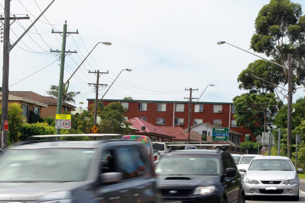 Keira MP Ryan Park is looking into the controversial speed camera outside The Illawarra Grammar School amid concerns its focus may be more about revenue-raising than safety. Picture: Sylvia Liber