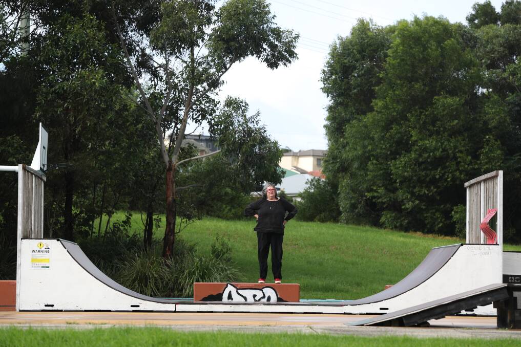 WIN: A move by Wollongong councillor Ann Martin has stopped the demolition of the Port Kembla DIY skate park. Picture: Robert Peet