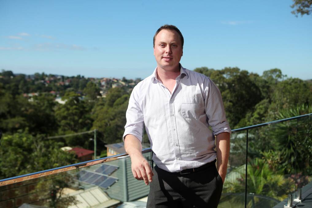 First-timer: Liberal Democrats candidate for Cunningham Michael Glover decided to step and help the party in the Illawarra seat. Picture: Sylvia Liber