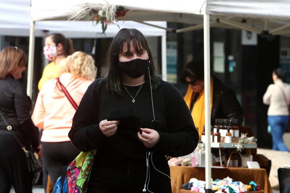 Safety: The number of people who wore masks during the COVID pandemic showed a concern for others, as well as themselves. Picture: Sylvia Liber