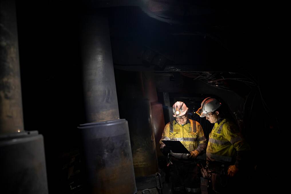 A cost-cutting program at South32's Appin mine will see miners paid less, according to union officials. Picture: South32