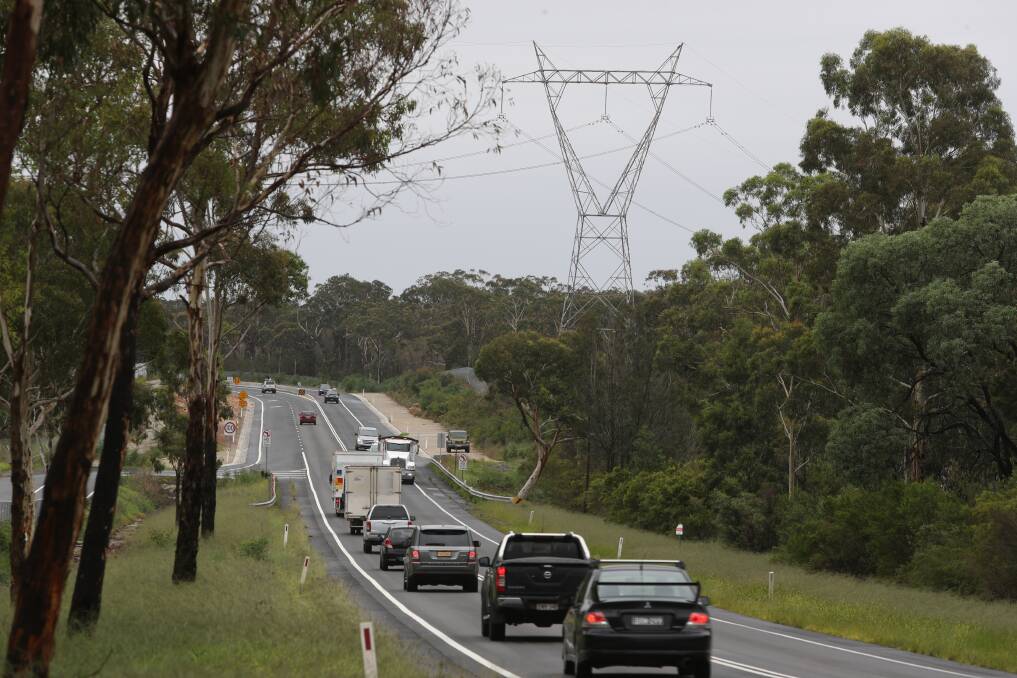 More money is coming in the NSW budget to continue work to improve safety on Picton Road. Picture: Robert Peet