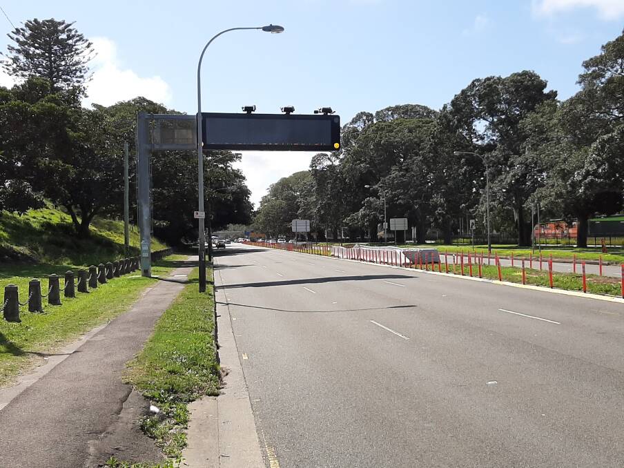 None of the six fixed mobile phone detection cameras (seen above) are operating in the Illawarra, though that could change in the coming years. Picture: supplied
