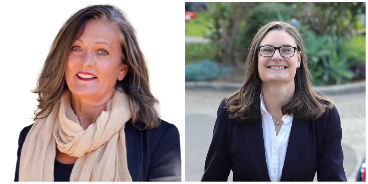 NSW Greens Tonia Gray (left) has joined Labor's Katelin McInerney to run for the state seat of Kiama at the March 2023 election.