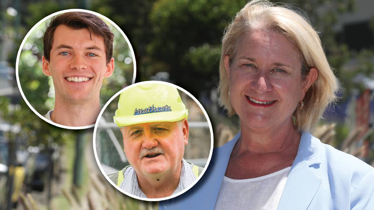 Despite being the sitting member, Heathcote Liberal Lee Evans will start behind Labor's Maryanne Stuart. The Greens Cooper Riach (top) is also in the race.
