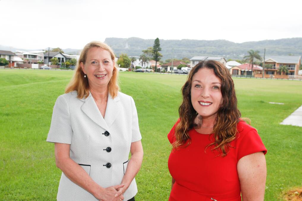 Changes: Alison Byrnes (right) a staffer for retiring Cunningham MP Sharon Bird, is running in the seat as the new Labor candidate. Picture: Anna Warr