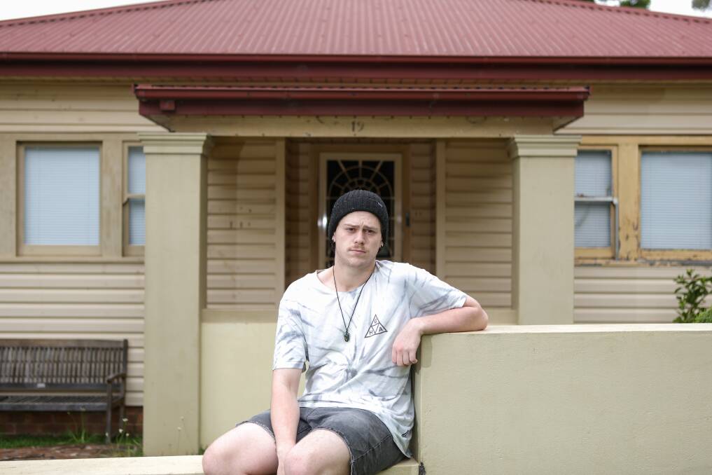 No chance: For Zachery Rankin, the dream of buying a home in Wollongong is "unattainable", as the median house price climbs past $1 million. Picture: Adam McLean