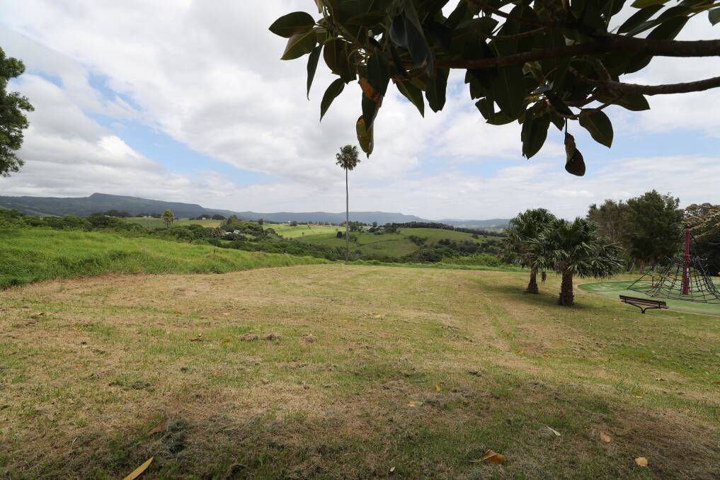 This land to the west of Kiama could become a new housing area if a fresh planning proposal to rezone it for residential purposes is successful. Picture by Robert Peet