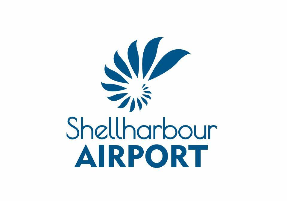 The logo for the renamed airport at Albion Park Rail