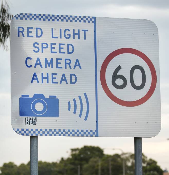 Slow down: A new red-light speed camera at Dapto will be switched on next week.