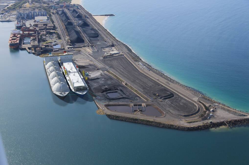Dig it: Construction of the gas terminal at Port Kembla will not lead to a significant increase in truck movements, according to the proponents.