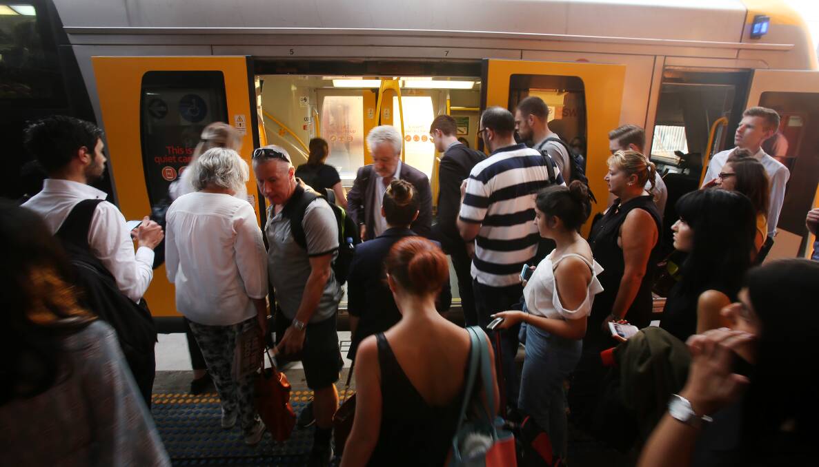 Dodge peak-hour trains if you can, says Transport Minister