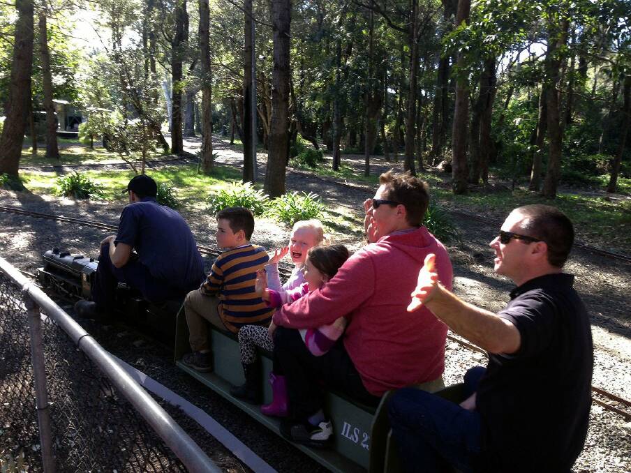 A miniature train similar to those at Illawarra Live Steamers could one day be circling a Stanwell Park property.