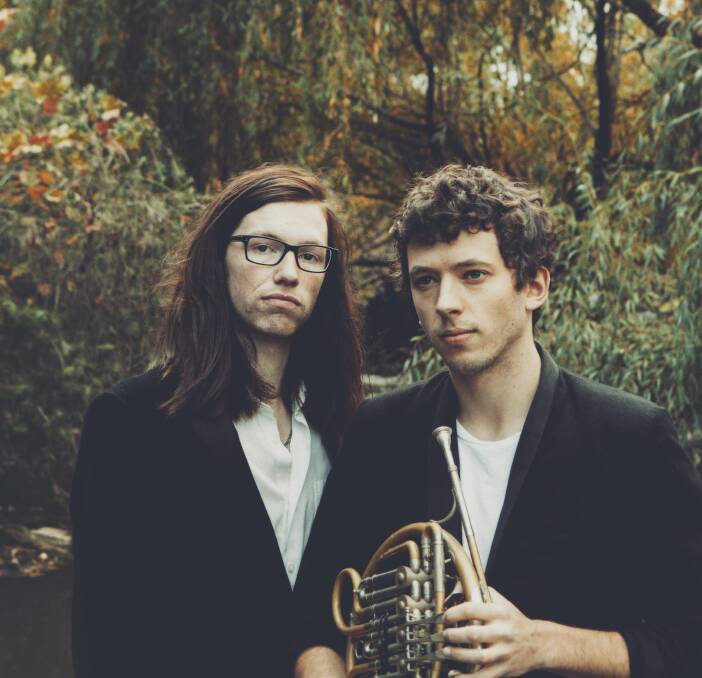 Guitarist Ben Langdon and French horn player Bryce Turcato make up Melbourne duo The Bean Project.