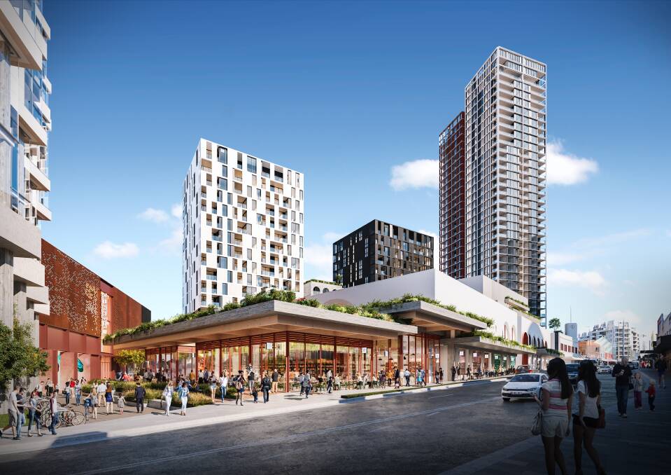 Plans: A proposed development for a Wollongong CBD block could prove a huge boost to the area. Picture: BVN Architecture