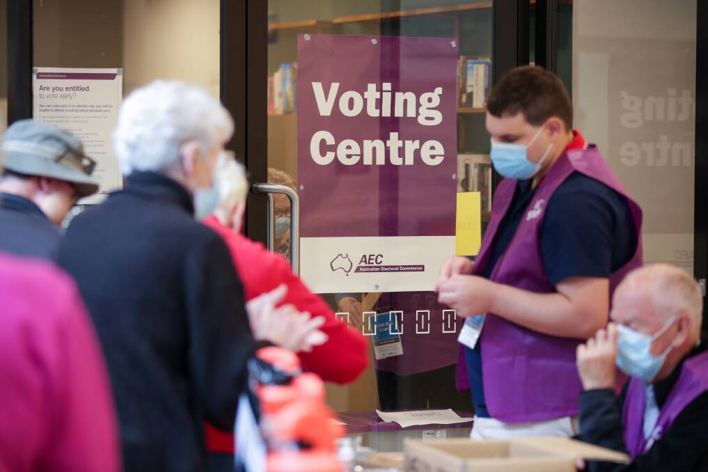 Jobs: There are still temporary election jobs with the Australian Electoral Commission going in the Illawarra. Picture: Adam McLean