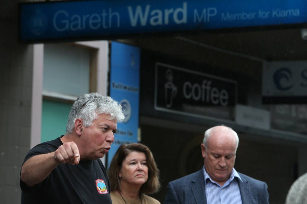 Fair: South Coast Labor Council Secretary Arthur Rorris wants to make sure Kiama isn't left without a voice in parliament should MP Gareth Ward be suspended or resign. Picture: Sylvia Liber