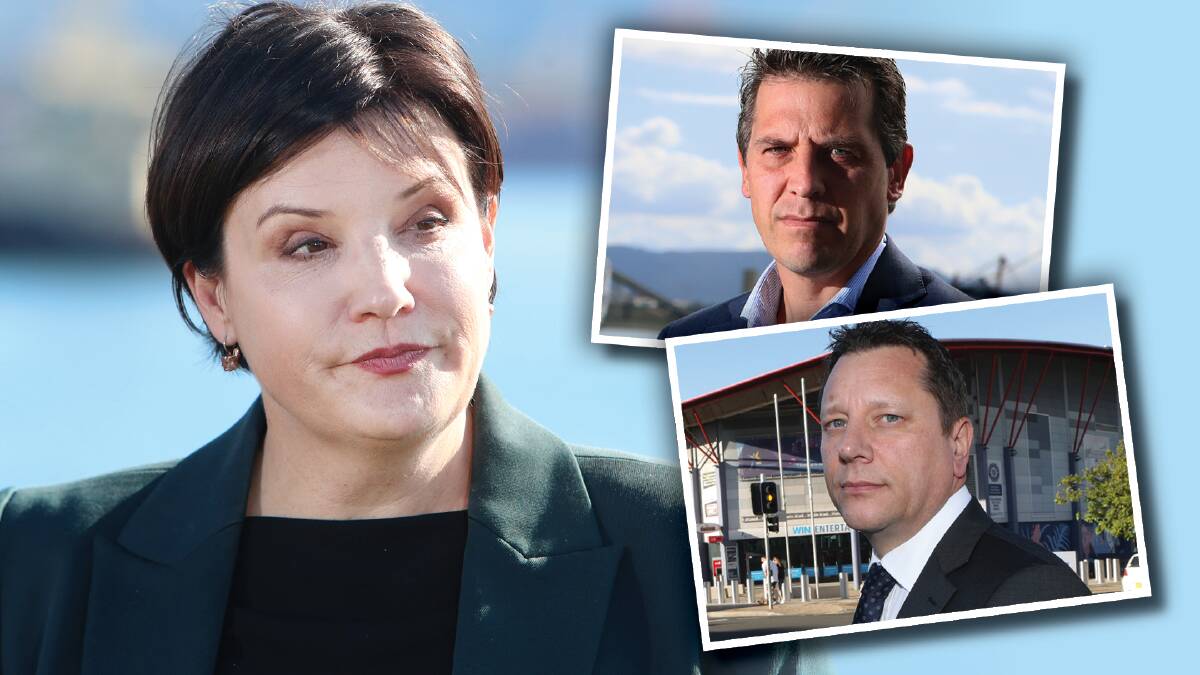 Even though Jodi McKay is still Labor leader, Illawarra MPs Ryan Park (top) and Paul Scully have been named as potential replacements. Pictures: Sylvia Liber and Robert Peet