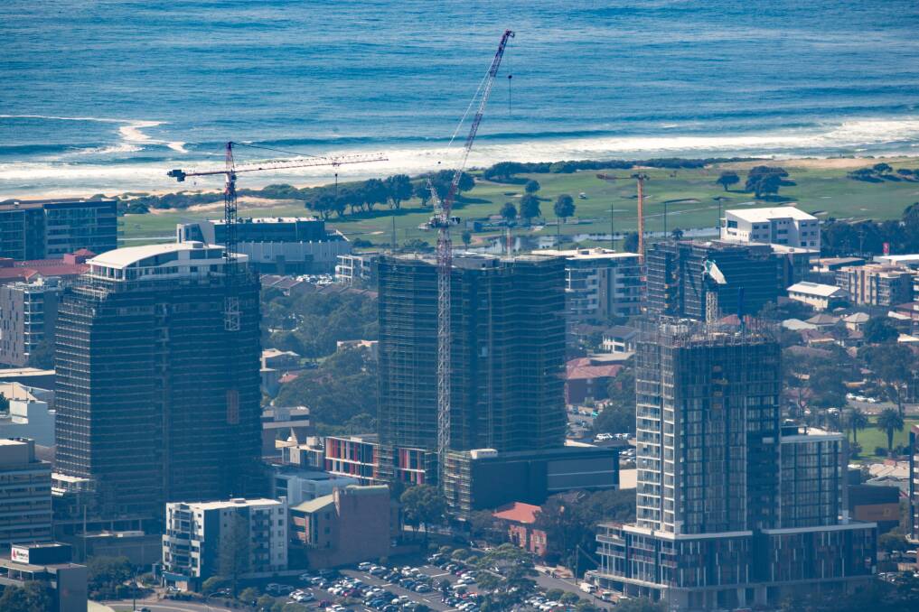 Wollongong and the South Coast has a chance to capitalise on population growth caused by COVID, according to Infrastructure Australia. Picture: Adam McLean
