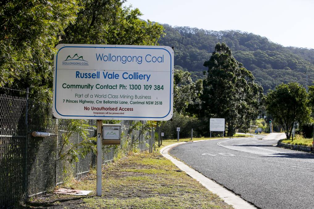 Wollongong Coal is working hard to raise $52 million so as to restart mining at Russell Vale. Picture: Anna Warr