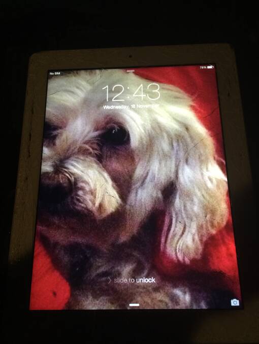 Roads and Maritime Services are looking for the owner of this iPad found at the top of Bulli Pass recently.