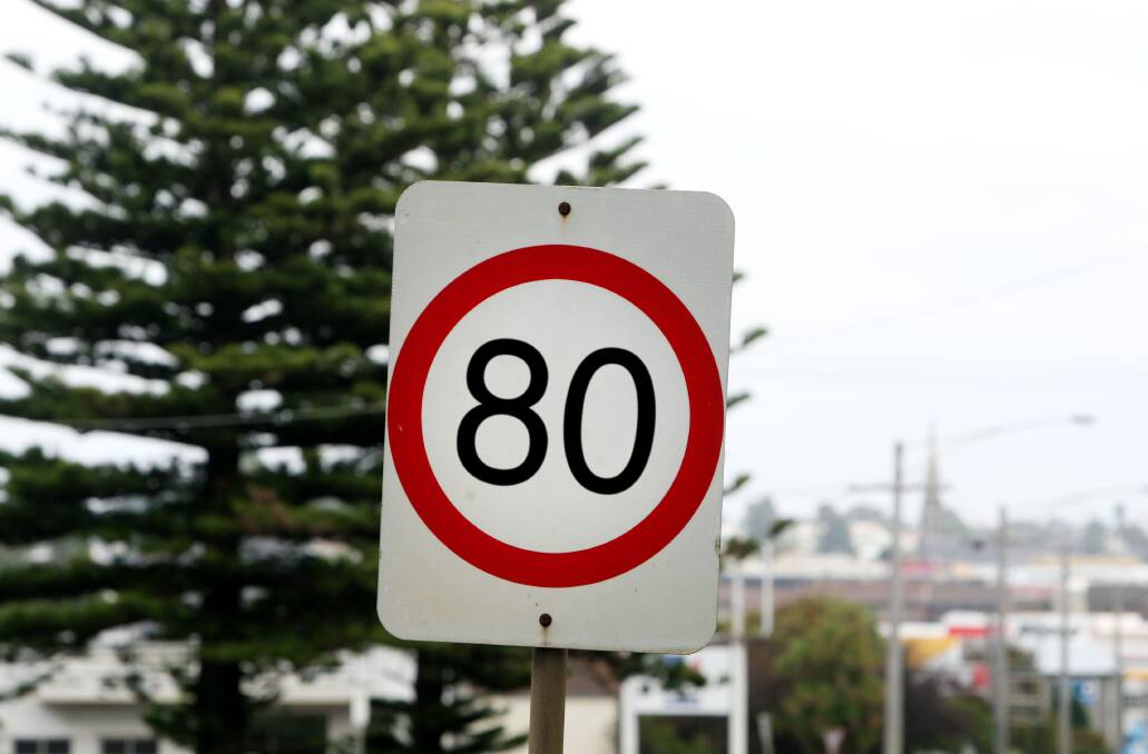 There's been a speed limit change on the Albion Park Rail bypass