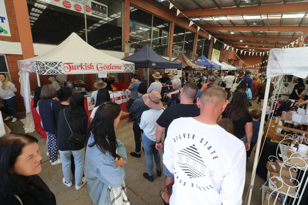 The markets at Bulli Showground would end up with a specially-built space under the Wollongong City Council master plan for the site. Picture by Robert Peet