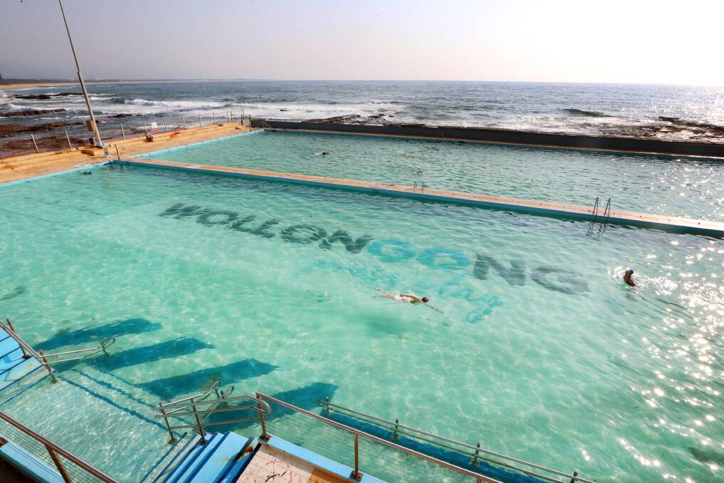 In the swim: The Continental Pool shows off the city's new tourism push - Wollongong Press Play. Picture: Sylvia Liber