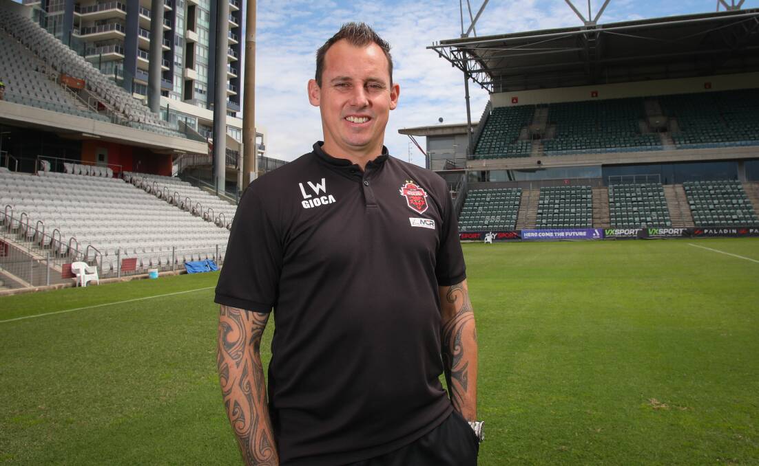 Former Wolves head coach Luke Wilkshire's stint at the Central Coast Mariners is over. Picture by Wesley Lonergan