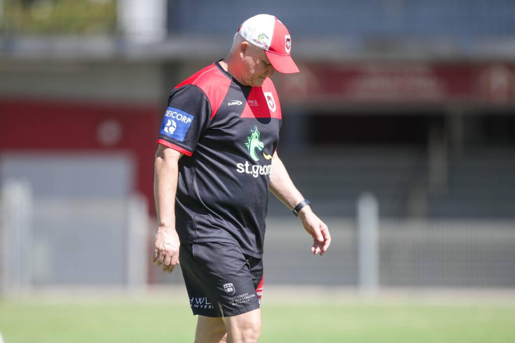 The Dragons have sacked coach Anthony Griffin, effective immediately. Picture by Adam McLean 