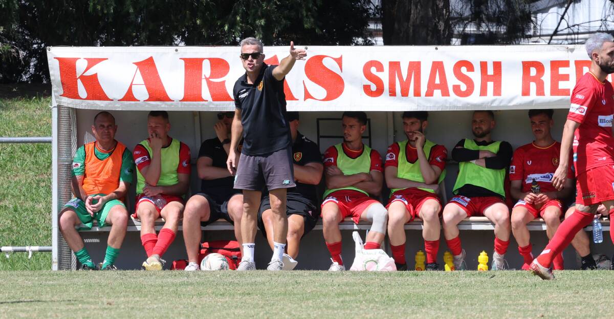Wollongong United head coach Rob Jonovski is confident that his side can return to the winner's circle on Wednesday night. Picture by Robert Peet