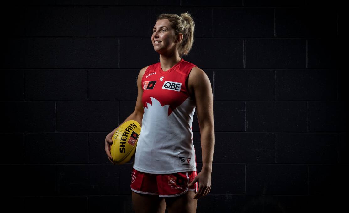 Maddy Collier is hungry to get back on the footy field this season. Picture by Darrian Traynor/Getty Images