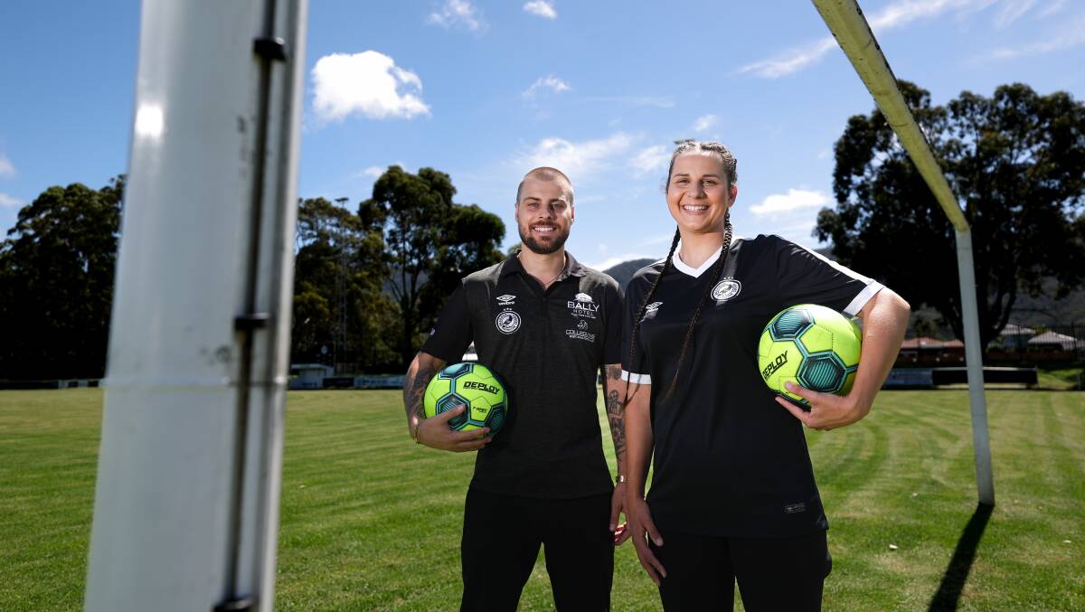 Balgownie's men's head coach Luke Buckley has been a great supporter in Elisabeth Correia's pursuit of becoming a women's head coach. Picture by Adam McLean