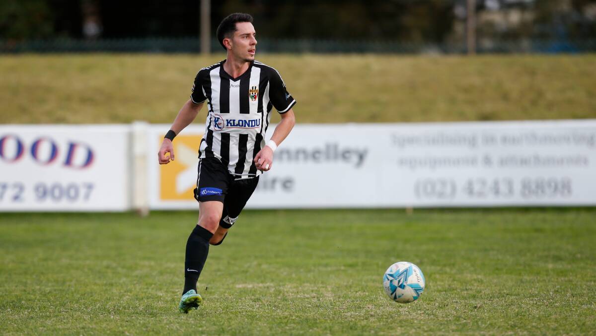 Former Port Kembla captain Jordan Nikolovski has joined Wollongong United for their 2024 Premier League campaign. Picture by Anna Warr