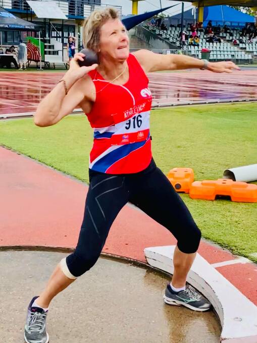 Christine Shaw was in impressive form at the NSW and ACT Combined Event Championships on the weekend. Picture: Sam Latanis