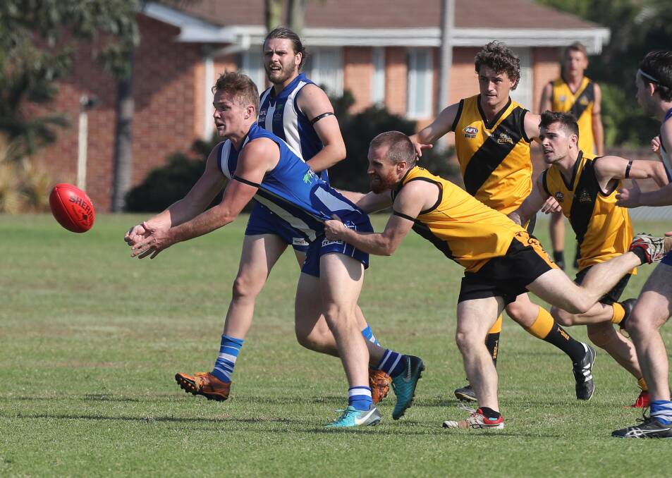 NEW ERA: Figtree player Callum McFadden faces a new challenge in 2020, becoming one of the team's assistant coach. Picture: Robert Peet