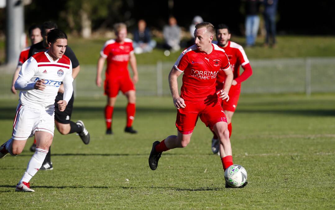 LOOKING FORWARD: Rick Goodchild shapes as a key man again for Corrimal next season. Picture: Anna Warr