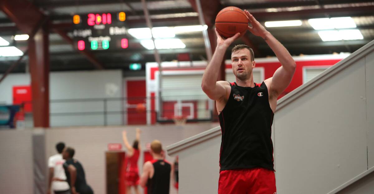 LOOKING AHEAD: Illawarra Hawks captain AJ Ogilvy will take time to consider his playing future over the coming weeks. Picture: Sylvia Liber