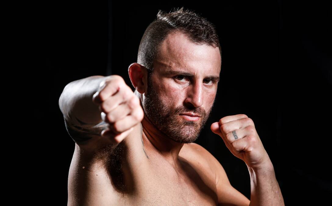  FOCUSED: Alexander Volkanovski is ready for his next fight at UFC 260. Picture: Anna Warr