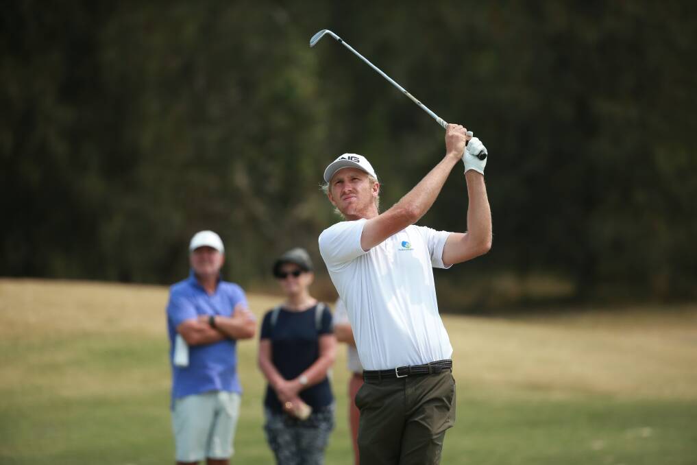 HOT FORM: Shellharbour's Travis Smyth has shone on day one of the 2020 Hong Kong Open. Picture: David Tease/Golf NSW