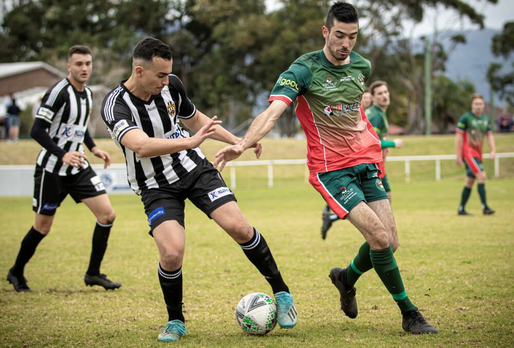 TIME TO REST: There will be some Premier League action this weekend, but Port Kembla's players (left) will not take the field against Bulli. Picture: JC Sports Photography