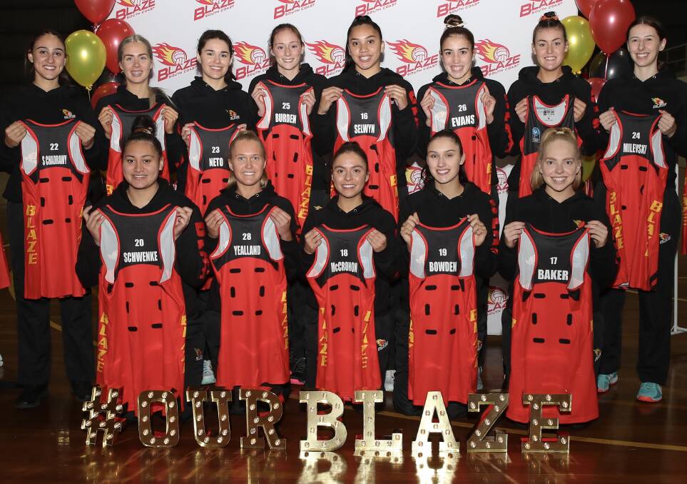 The South Coast Blaze's under 23s recorded their inaugural victory last week. Picture: May Bailey