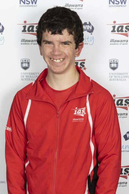 Illawarra Academy of Sport athlete Ryan Britten. Picture: IAS