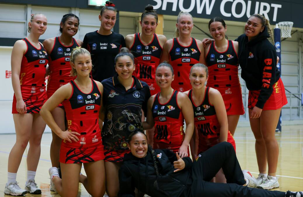 EXCITED: The South Coast Blaze under 23s netball side are ready for their 2022 NSW Premier League finals campaign. Picture: May Bailey/Clusterpix Photography
