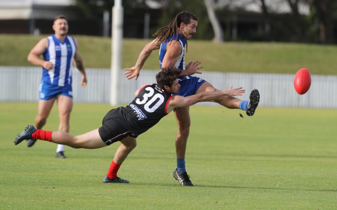 All of the action from Figtree Kangaroos' win over Wollongong Lions at North Dalton Park on Saturday. Pictures: Robert Peet