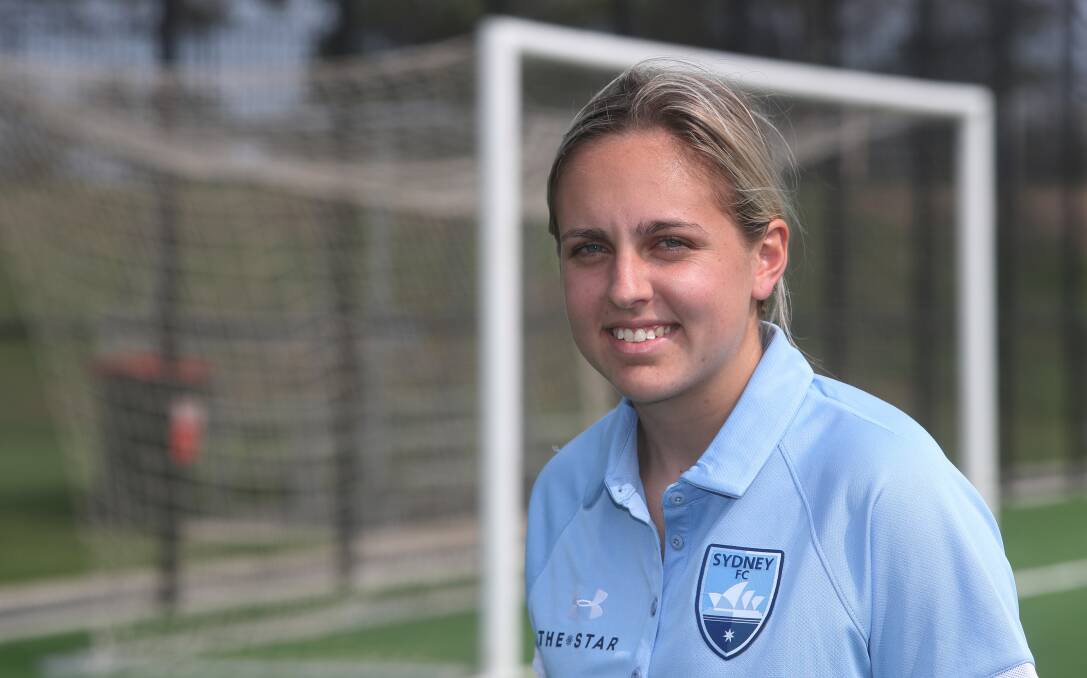 FOCUSED: Figtree's Mackenzie Hawkesby says her Sydney FC teammates are all set for Saturday's W-League grand final. Picture: Robert Peet