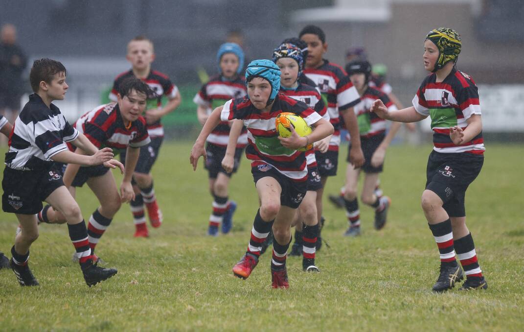 All of the action from Illawarra Junior Rugby Union's first round on Sunday morning. Pictures: Anna Warr