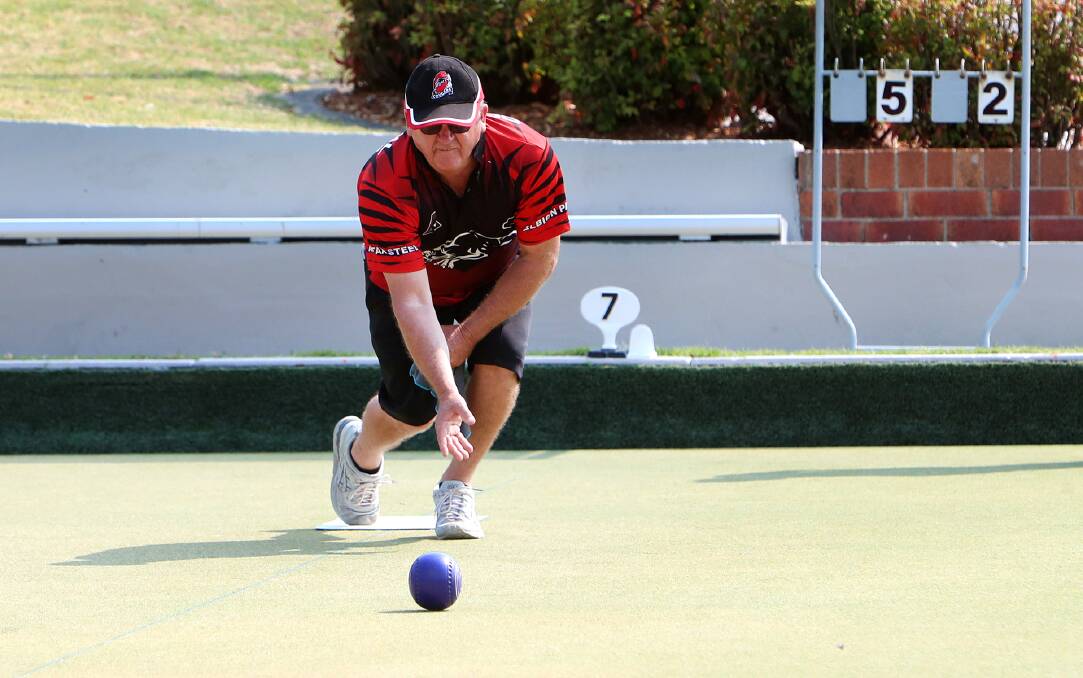 Recruit: New signing Mal Lyons is a big part of the emergence of Corrimal as a force in Illawarra bowls. Picture: Adam McLean