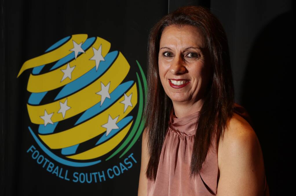 UPBEAT: Football South Coast chief executive officer Ann-Marie Balliana. Picture: Robert Peet